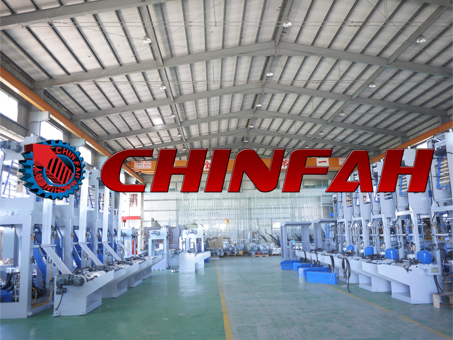 CHINFAH factory floor in Tainan, Taiwan
