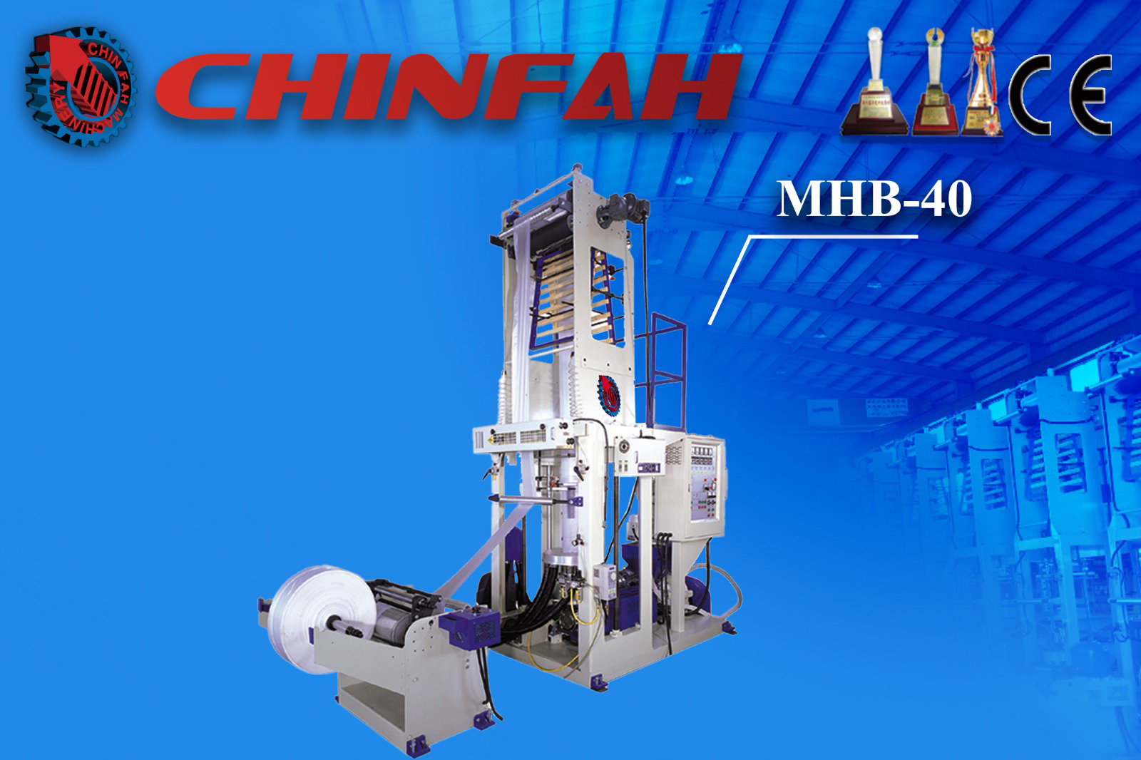 CHINFAH MHB Series mini high-speed blown film machine