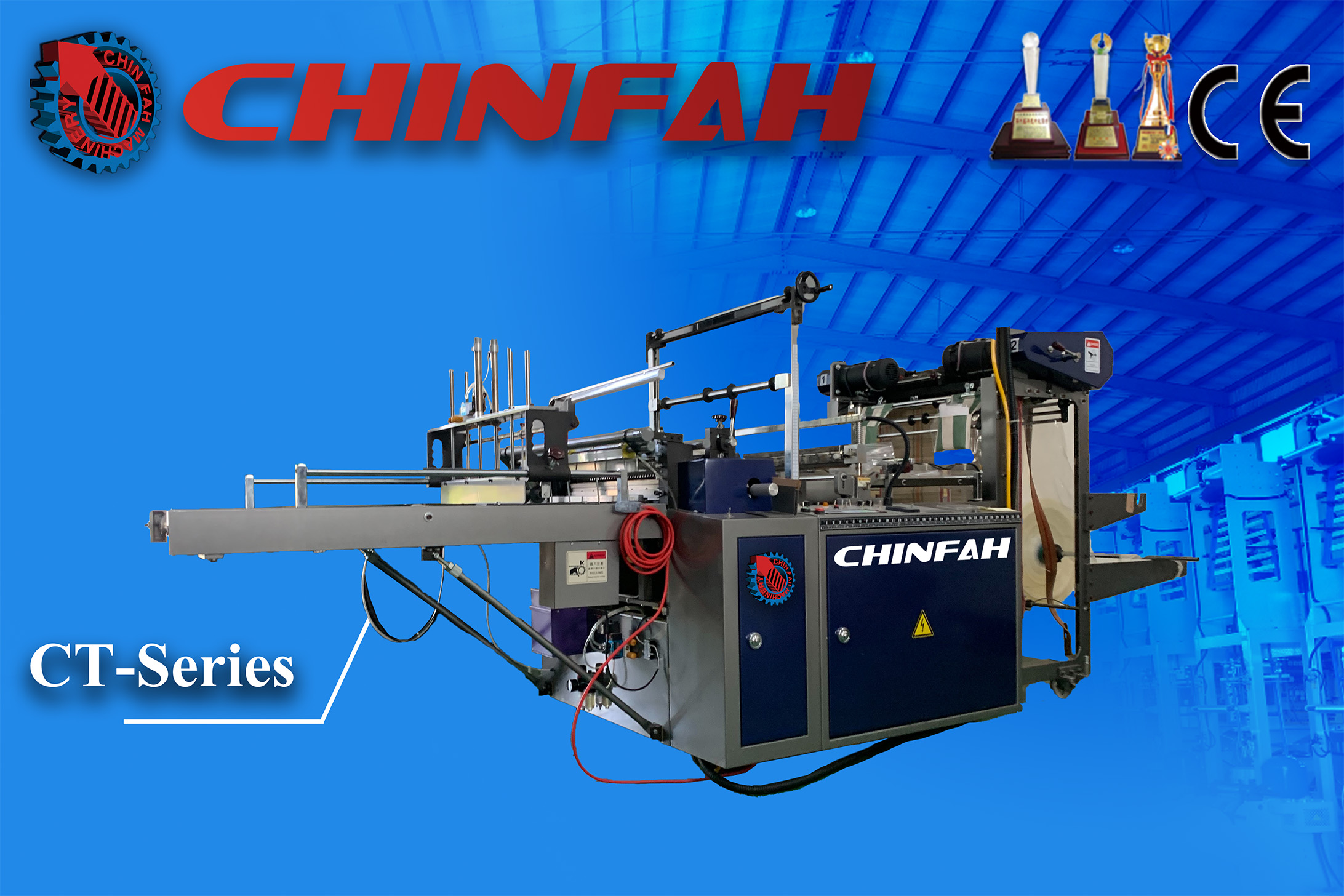 CHINFAH CT-Series bottom sealing and cutting machine